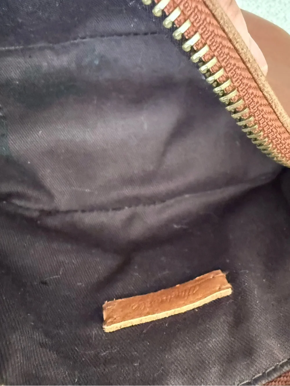 Madewell leather makeup